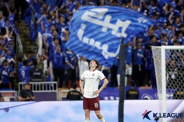 광주와 알 힐랄의 ACLE 8강 경기장면/프로축구연맹 제공