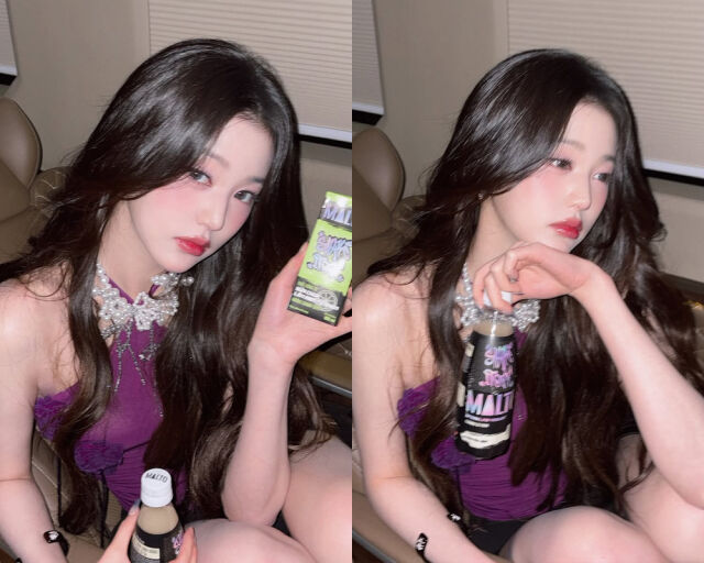 공식 앰베서더인 음료 브랜드 