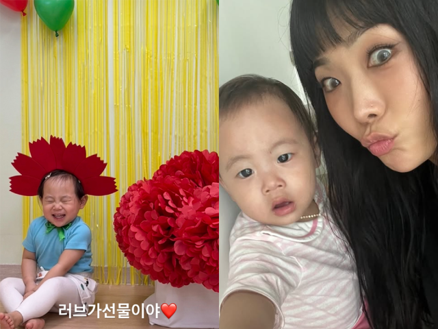 허니제이와 딸 정러브./허니제이 인스타그램