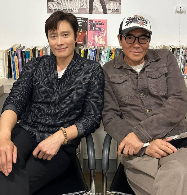 이병헌, 김지운 감독./소셜미디어