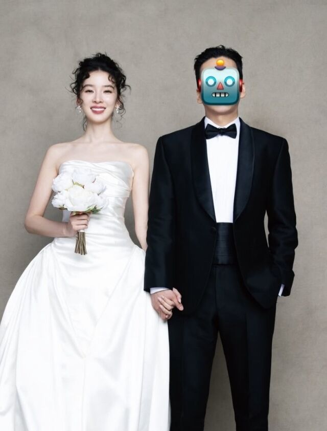 모델 아이린과 예비신랑/아이린 인스타그램