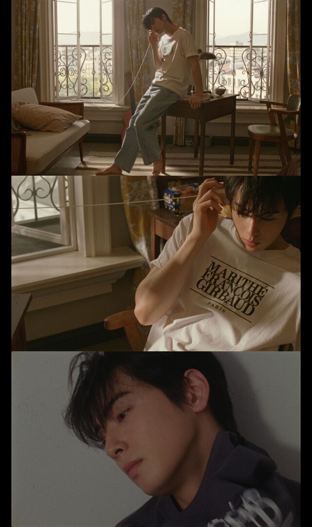 그룹 아스트로 멤버 겸 배우 차은우 광고 / 마리떼 프랑소와 저버