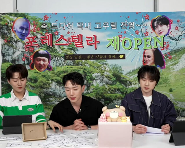 고우림이 19일 국군 군악대 성악대대에서 복무를 마치고 전역했다. / 유튜브 