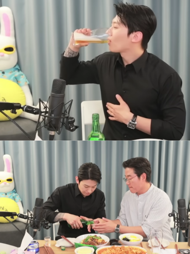 방송인 덱스(왼쪽), 나영석 PD. / 유튜브 