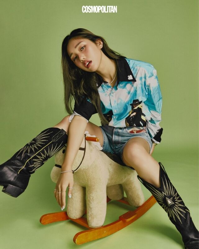 그룹 오마이걸 멤버 미미 화보 / 코스모폴리탄