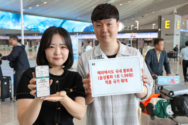 KT가 해외여행 성수기를 맞아 ‘안심로밍’ 서비스 적용 국가를 64개국으로 확대했다. /KT