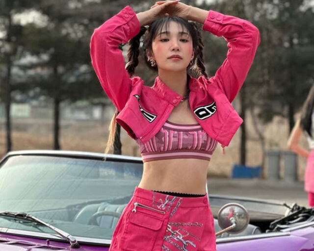 정은지는 평소 허리 디스크 때문에 헬스클럽을 자주 이용한다고 말했다. / 정은지 소셜미디어 캡처