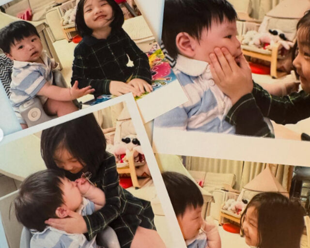이다은의 딸이 기질검사에서 동생에 대한 애틋함을 드러냈다. / 이다은 소셜미디어 캡처 