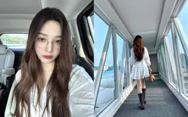 레드벨벳 조이가 러블리한 스타일링을 선보였다. / 조이 인스타그램 캡처
