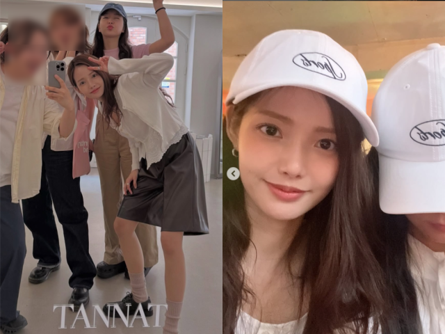 하연수와 예리./하연수 인스타그램