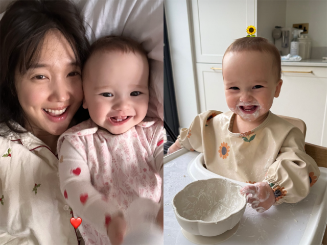 국가비가 딸 줄리와 사진을 남겼다./국가비 인스타그램