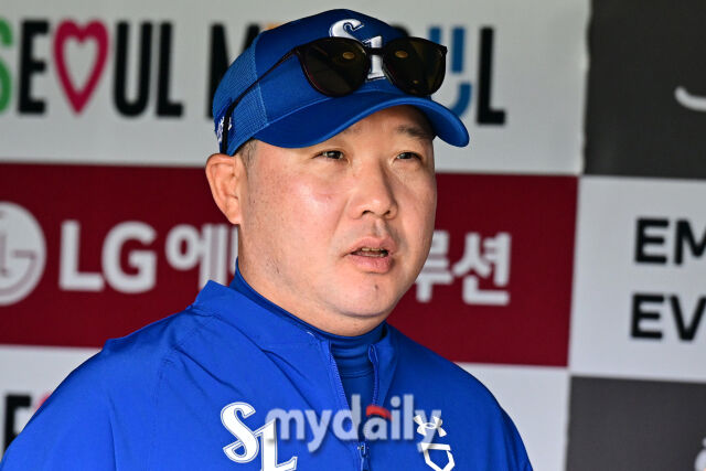 삼성 라이온즈 박진만 감독./마이데일리
