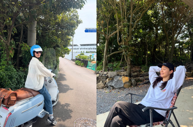 소녀시대 유리가 제주에서의 일상을 공개했다. / 유리 인스타그램 캡처