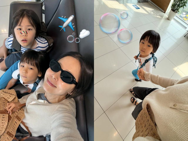 김나영이 두 아들들과 함께 제주 살이를 시작했다./김나영 인스타그램
