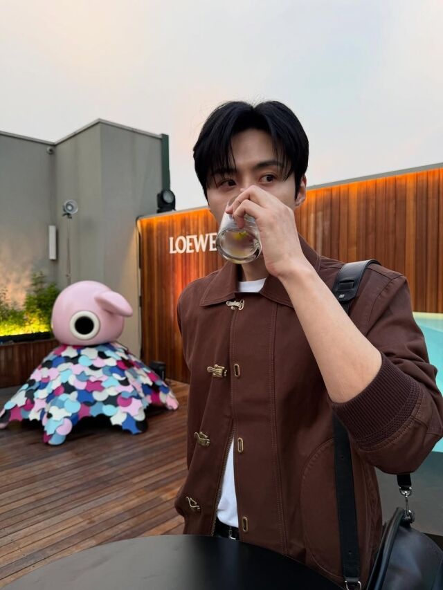 배우 김선호가 행사장에서 훈훈한 비주얼을 뽐냈다. / 김선호 인스타그램 캡처