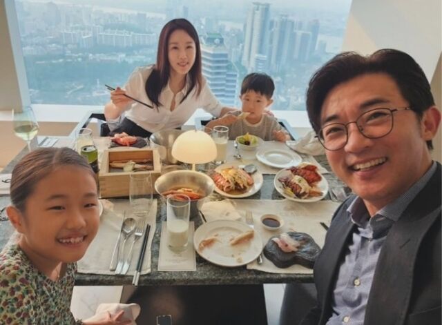 배우 안재욱 가족/안재욱 인스타그램