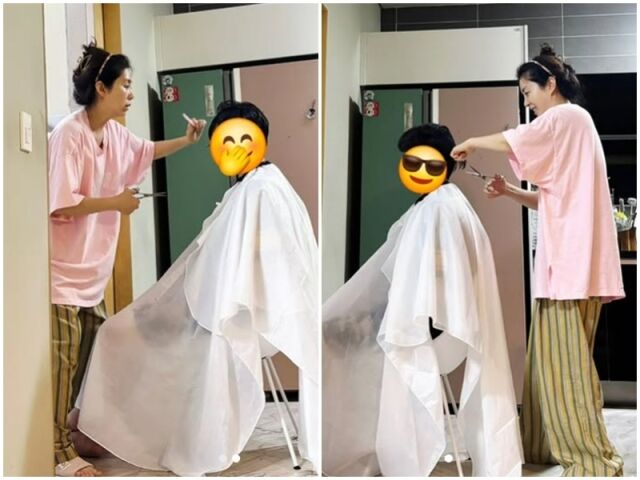 송윤아 모자./소셜미디어