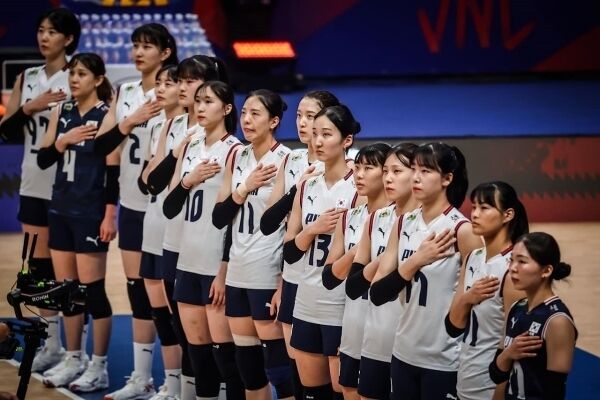 한국 여자 배구대표팀/FIVB