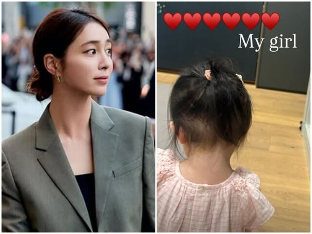 이민정 모녀./소셜미디어